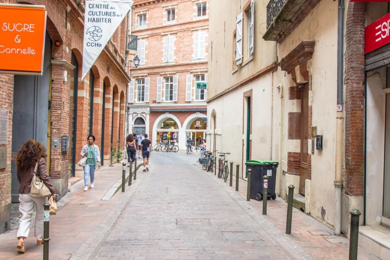 Le Petit Capitole - Studio Renove A 2 Pas Du Capitole Toulouse Buitenkant foto